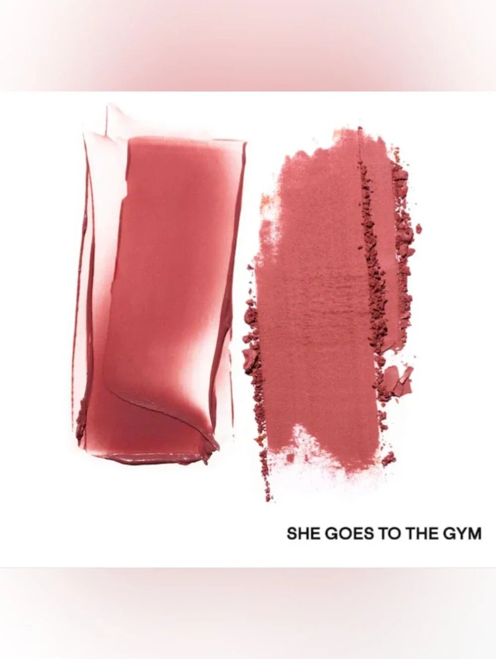 PATRICK TA Double-Take Crème & Powder Blush Duo:Color:She Goes To The Gym-New